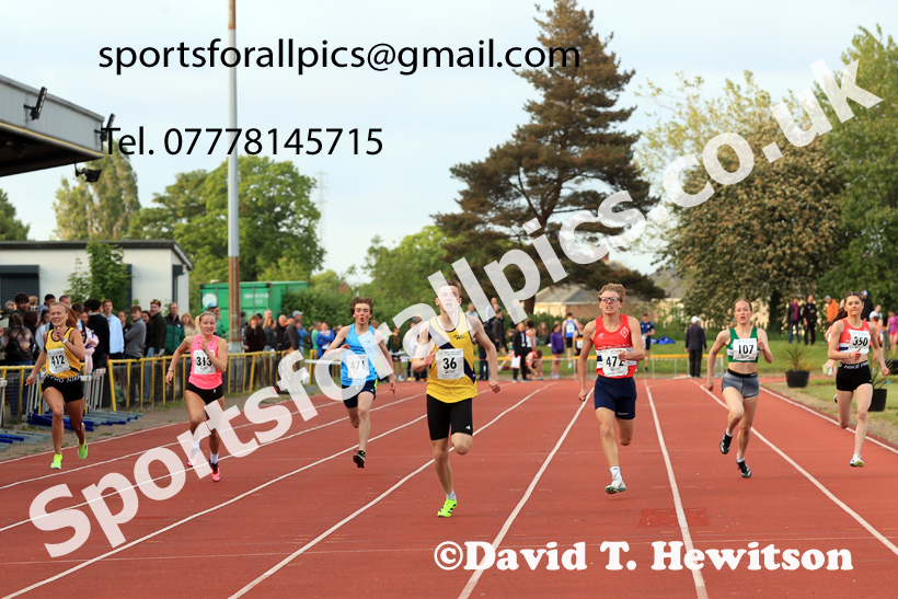 200 metres, 2026 NEGP 2, Monkton Stadium, Wednesday, May 27th. Photo: David T. Hewitson/Sports for All Pics